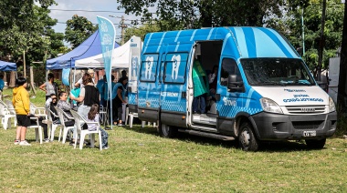En un operativo integral de salud, el Municipio visitó 152 domicilios y atendió a 332 pacientes