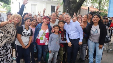 Gray expresó "un profundo dolor por la paralización de las obras" y le pidió a Milei que "recapacite"