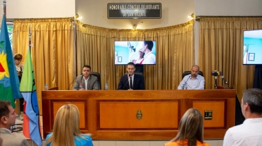 Mantegazza abrió el período de sesiones ordinarias en San Vicente