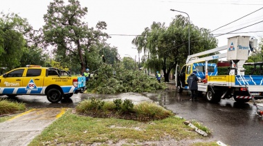 El Municipio lanzó recomendaciones frente al temporal