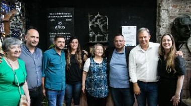 Cascallares reinauguró el Museo de Arte “Claudio León Sempere”