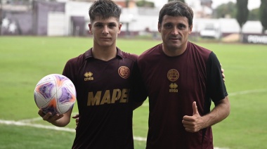 El 9 de Lanús que es el máximo goleador de las inferiores del fútbol argentino
