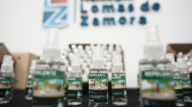 Otermín firmó convenio con farmacéuticos para fabricar repelentes de mosquitos