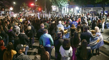 Emotivo acto central, vigilia y caravana en homenaje a los ex combatientes