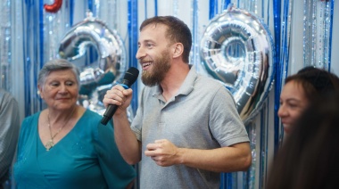 Otermín participó del festejo por el aniversario de Talita Kum