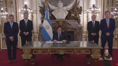 Centrales obreras rechazaron los dichos de Milei sobre el superávit fiscal