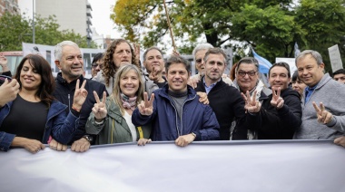 El kicillofismo sale a la cancha y mira de reojo la sucesión del gobernador