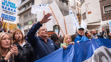 El SEOCA Zona Oeste participó de la movilización por el 1° de Mayo