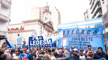 El SEOCA Zona Oeste participó de la movilización por el 1° de Mayo