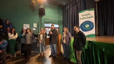 Realizan una jornada de concientización ambiental en una escuela de Adrogué