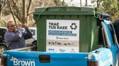 Realizan una jornada de concientización ambiental en una escuela de Adrogué