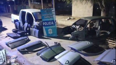 Desbaratan una banda que vendía autopartes robadas