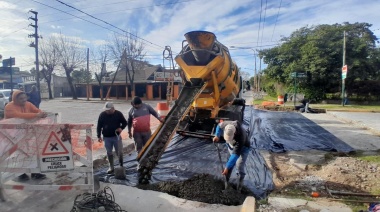 Arreglan las calles del Jagüel