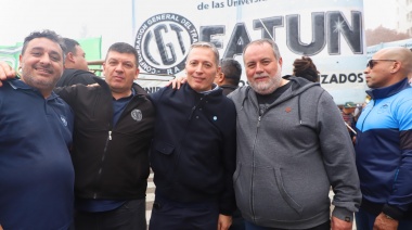 Gray marchó contra la Ley Bases mientras el Senado debate el proyecto