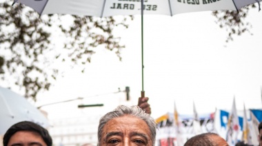 El SEOCA movilizó hacia el Congreso en Rechazo de la Ley Bases