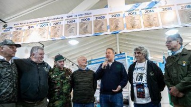 Celebración por el 30º aniversario del centro de ex combatientes “Puerto Argentino”