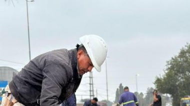 La renovación de la Ruta 4 avanza por Claypole y se acerca a Solano