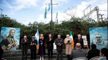Emotivo homenaje al Almirante Brown al cumplirse 247 años de su nacimiento