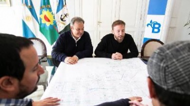 Cascallares y Otermín encabezaron un operativo en la intersección de los dos distritos