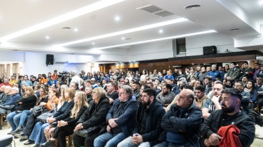 Ledesma: “Tenemos la moral anti crisis para dar a la lucha”