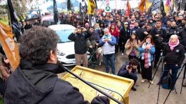 Importante manifestación de SUTNA ante posibles despidos en Bridgestone
