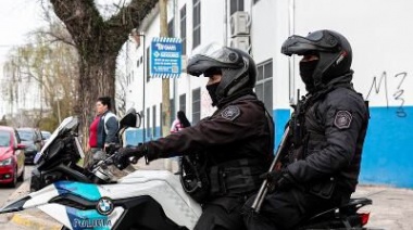 Profundizan los patrullajes policiales preventivos en los corredores escolares