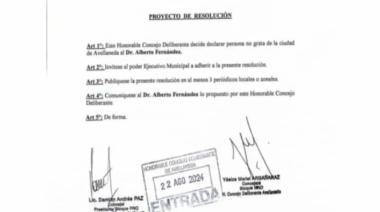 La oposición busca declarar persona no grata a Alberto Fernández tras las denuncias de violencia de género