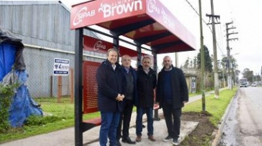 Cascallares supervisó el nuevo equipamiento del municipio en el Parque Industrial
