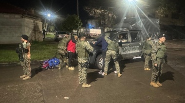 Nuevo operativo de seguridad rotativo en Adrogué