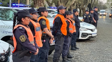 Nuevo operativo de seguridad rotativo en Adrogué