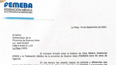 La pelea del IOMA con los médicos:  Gremios respaldan la política de “contrataciones libres”