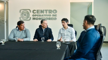 Gray mantuvo un encuentro con autoridades del Ministerio de Seguridad bonaerense