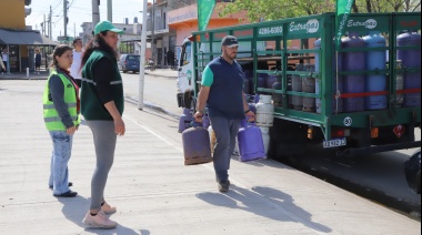 Avanzan los operativos de recarga de garrafas a valor social