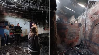 Jardín destruido en Longchamps: "Los mayores perjudicados son los chicos"