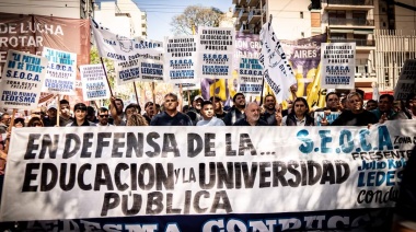 El SEOCA participó de la multitudinaria Marcha Federal Universitaria