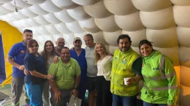 El municipio brindó servicios a los fieles que realizaron la peregrinación a Luján