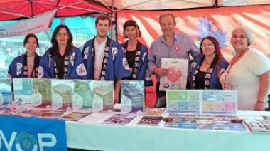 Miles de vecinos participaron de una nueva edición del “Burzaco Matsuri”