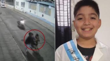 Homenaje a Bastián, el nene de 11 años baleado por un policía en Wilde