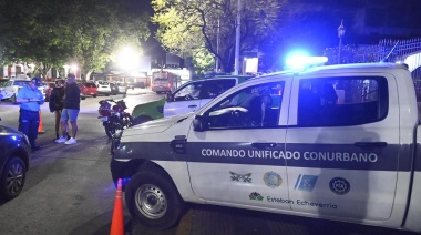 Importante operativo vehicular en Monte Grande