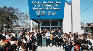 Otermín y Alonso inauguraron una oficina de atención a víctimas de violencia de género