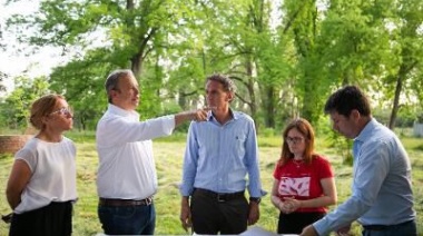Katopodis firmó un convenio para la construcción de aulas taller en la UNAB