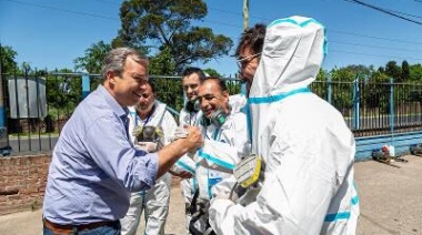 Cascallares: "Incorporamos el mejor equipamiento y la última tecnología para combatir al dengue"