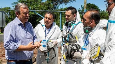 Cascallares: "Incorporamos el mejor equipamiento y la última tecnología para combatir al dengue"
