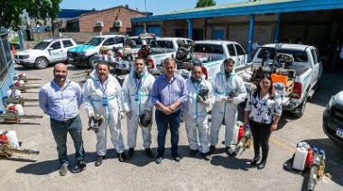 Cascallares: "Incorporamos el mejor equipamiento y la última tecnología para combatir al dengue"