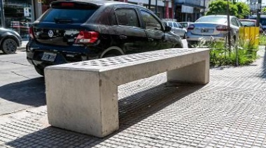 Finalizan las obras que renuevan el centro comercial de Burzaco