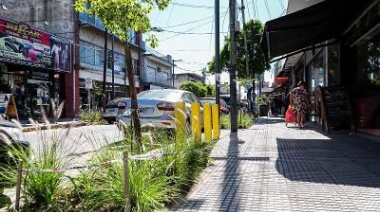 Finalizan las obras que renuevan el centro comercial de Burzaco