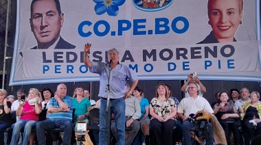 Multitudinaria convocatoria de Rubén Ledesma que criticó fuertemente al Gobierno nacional