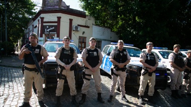 Megaoperativo conjunto de la policía bonaerense y fuerzas federales en los barrios
