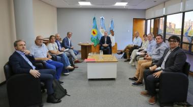 Gray se reunió con el gerente general de Edesur