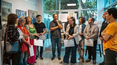 Bautizaron con el nombre de “Norah Borges” a una nueva galería de arte plástico